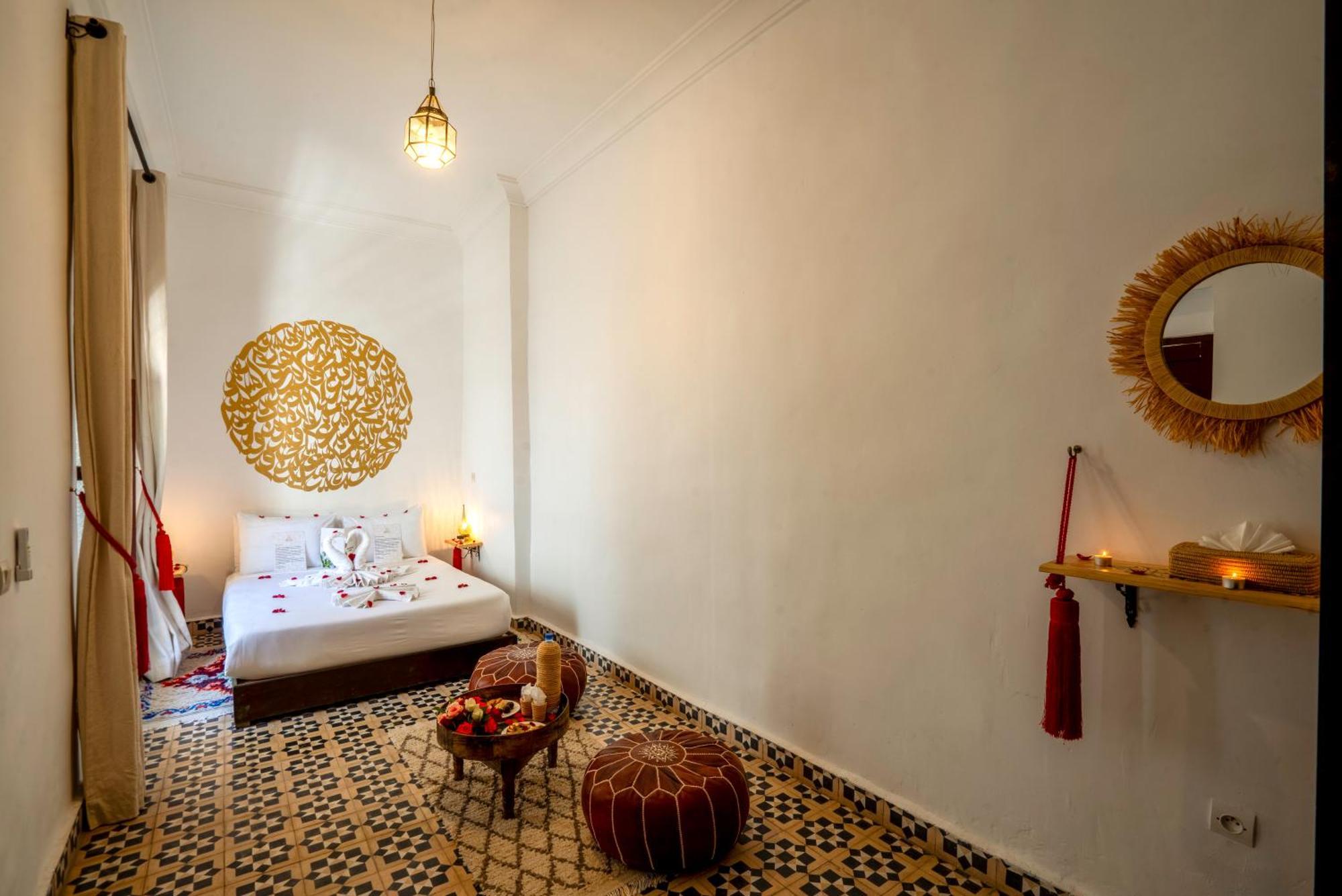 Riad Les Cornes De Gazelle مراكش المظهر الخارجي الصورة